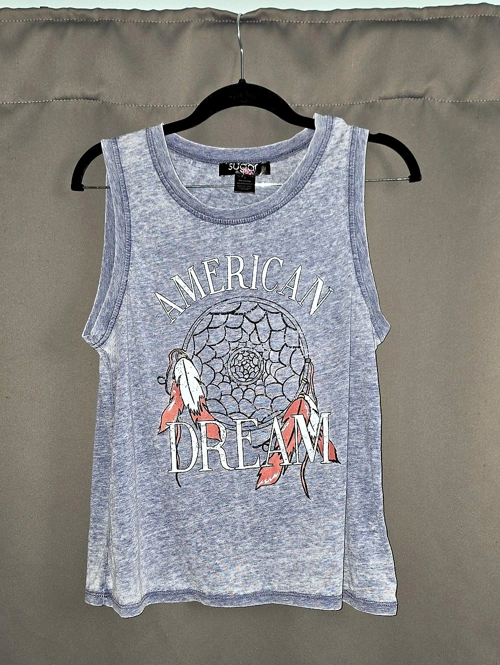 Sourpuss American Dream Graphic Muscle Tee Size Large